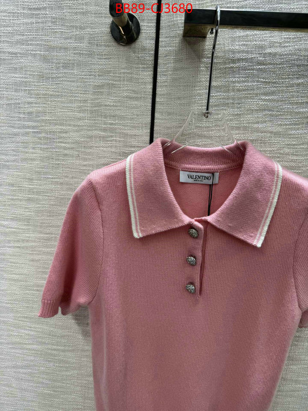 Clothing-Valentino 2024 perfect replica designer ID: CJ3680 $: 89USD