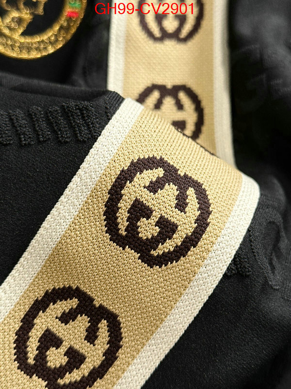 Clothing-Gucci where to buy fakes ID: CV2901 $: 99USD