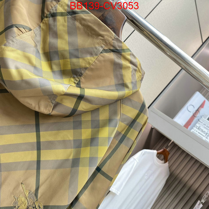 Clothing-Burberry where to find the best replicas ID: CV3053 $: 139USD