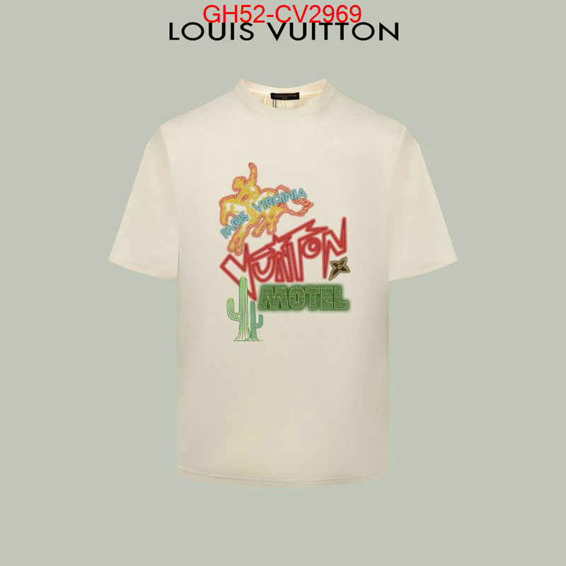 Clothing-LV top fake designer ID: CV2969 $: 52USD