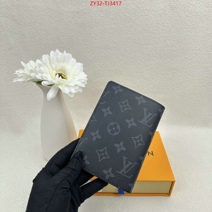 LV Bags(4A)-Wallet replicas buy special ID: TJ3417 $: 32USD,