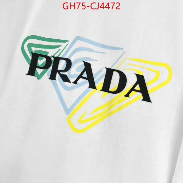 Clothing-Prada sell high quality ID: CJ4472 $: 75USD