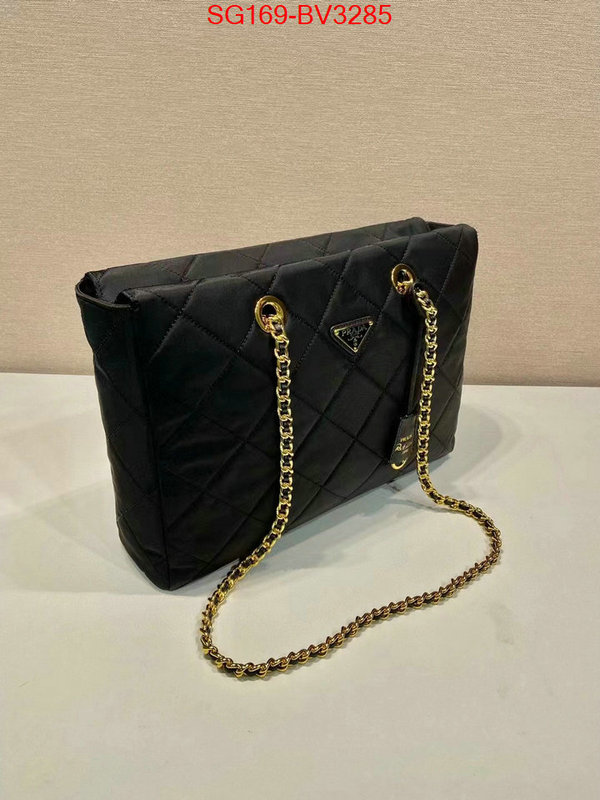 Prada Bags(TOP)-Handbag- designer replica ID: BV3285 $: 169USD,