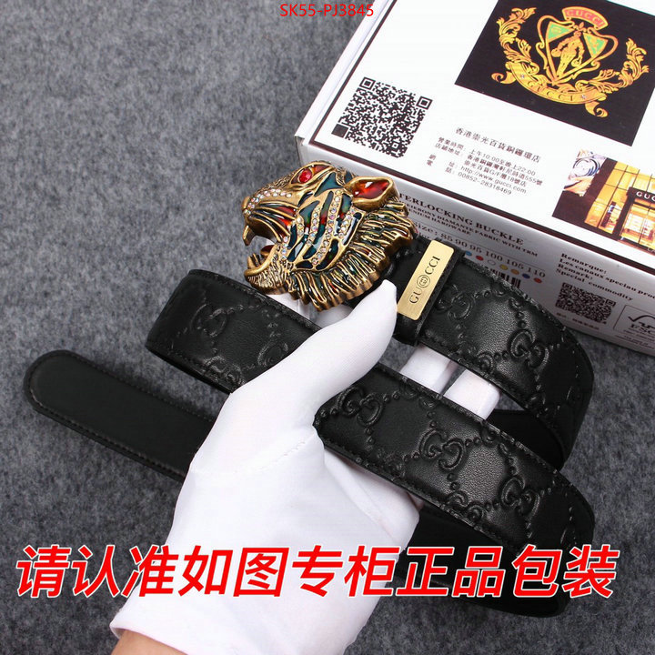 Belts-Gucci best fake ID: PJ3845 $: 55USD