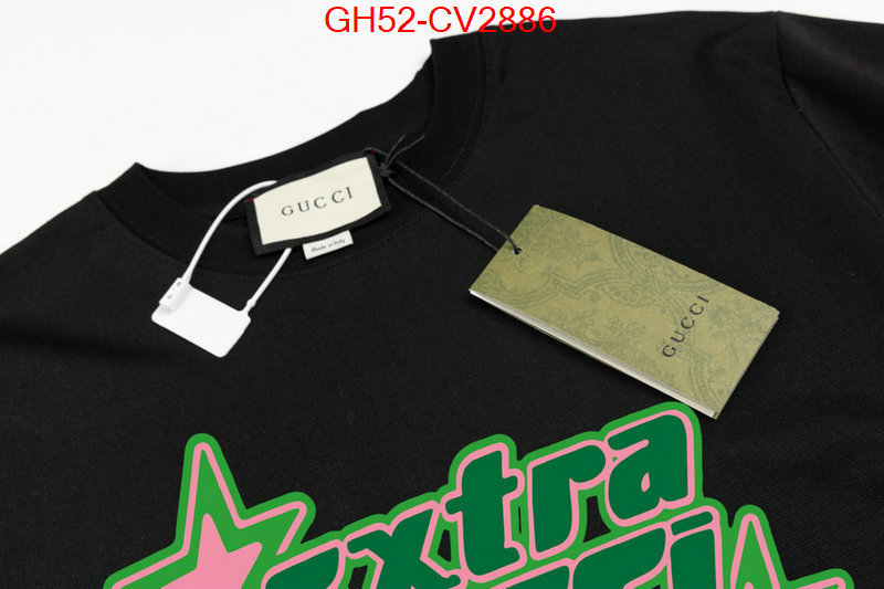 Clothing-Gucci what's the best place to buy replica ID: CV2886 $: 52USD