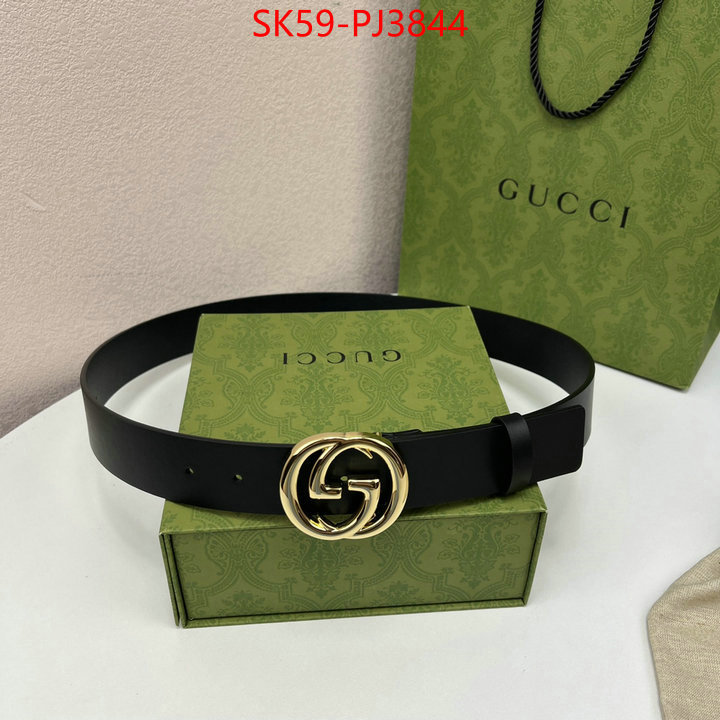 Belts-Gucci best replica new style ID: PJ3844 $: 59USD