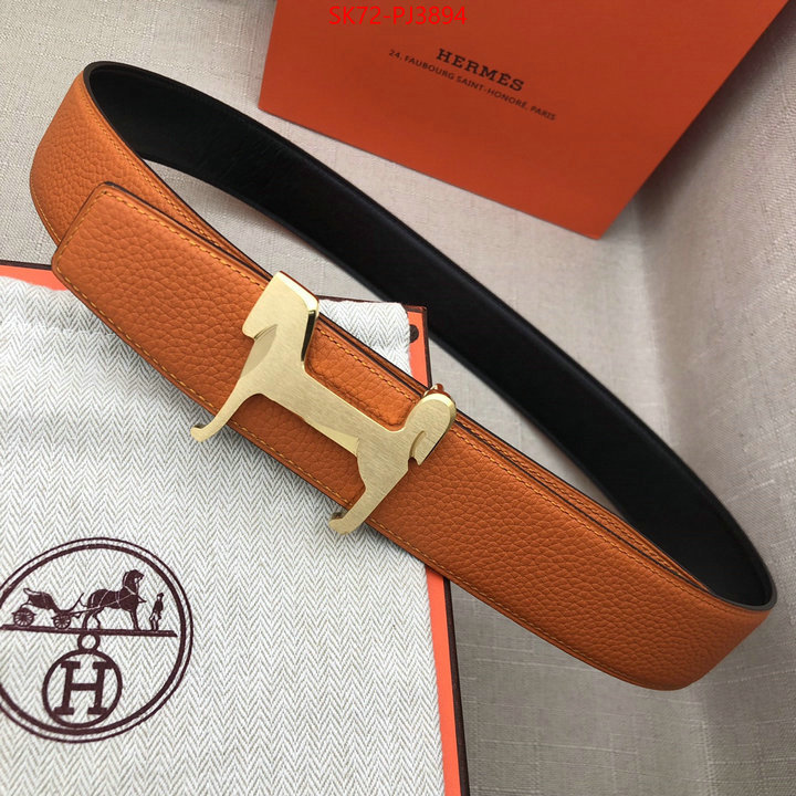 Belts-Hermes top quality fake ID: PJ3894 $: 72USD