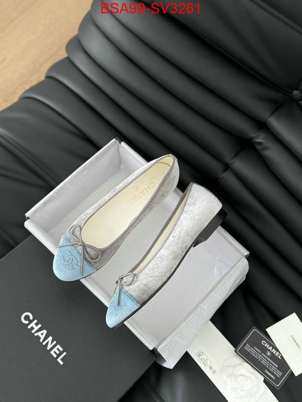 Women Shoes-Chanel copy aaaaa ID: SV3261 $: 99USD