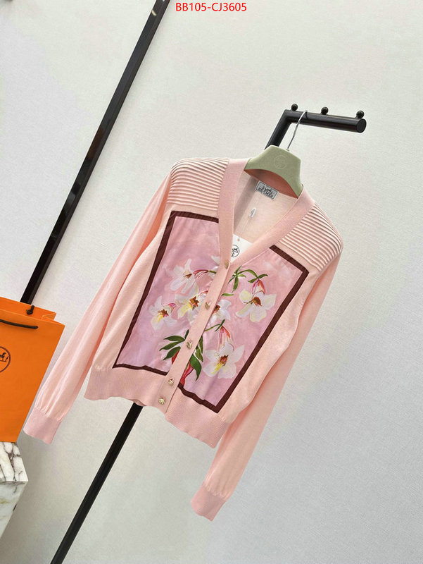 Clothing-Hermes best quality fake ID: CJ3605 $: 105USD