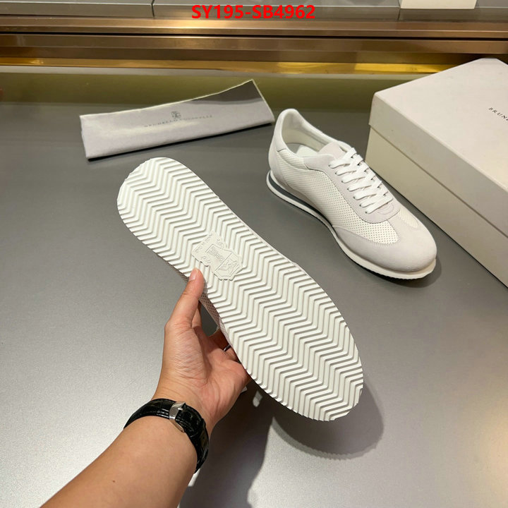 Men Shoes-Brunello Cucinelli we offer ID: SB4962 $: 195USD