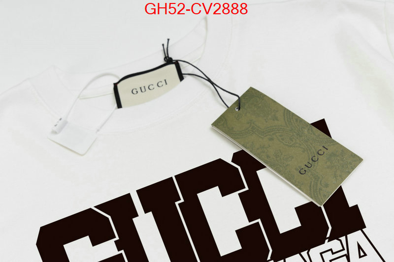 Clothing-Gucci best luxury replica ID: CV2888 $: 52USD