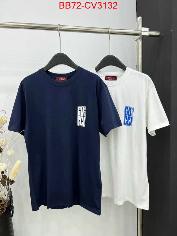Clothing-Gucci replica for cheap ID: CV3132 $: 72USD