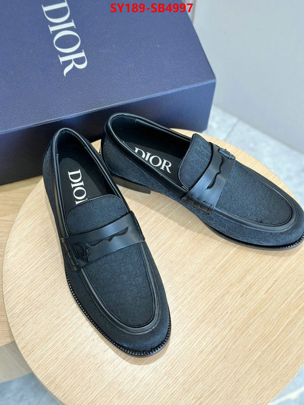 Men shoes-Dior luxury cheap replica ID: SB4997 $: 189USD