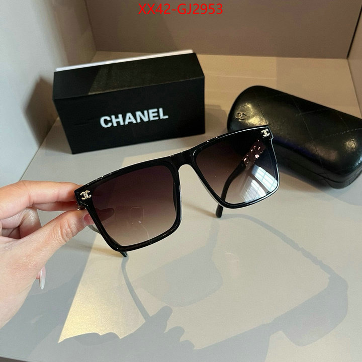 Glasses-Chanel where can you buy replica ID: GJ2953 $: 42USD