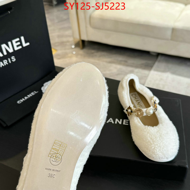 Women Shoes-Chanel where to buy replicas ID: SJ5223 $: 125USD