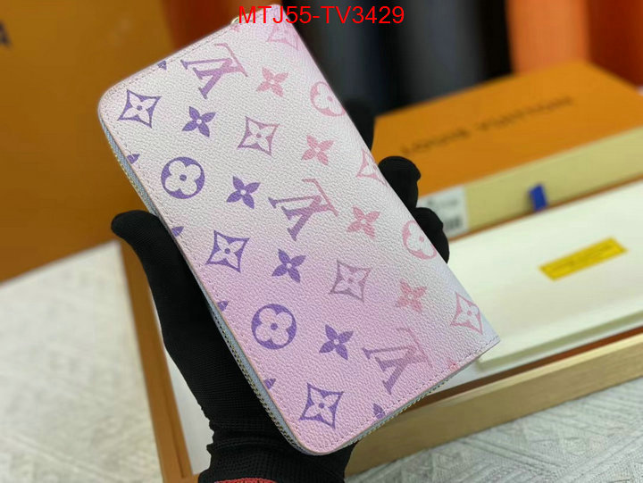 LV Bags(4A)-Wallet online ID: TV3429 $: 55USD,