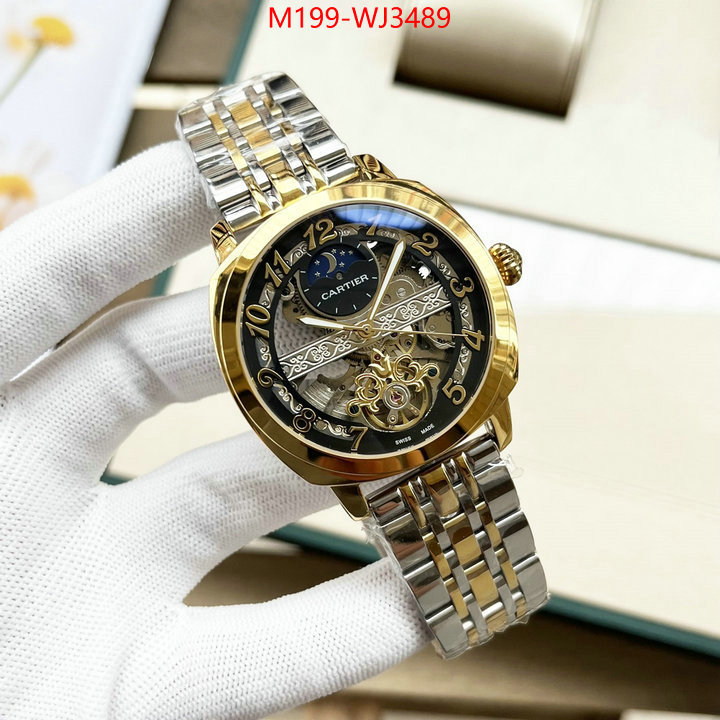Watch(TOP)-Cartier high quality designer ID: WJ3489 $: 199USD