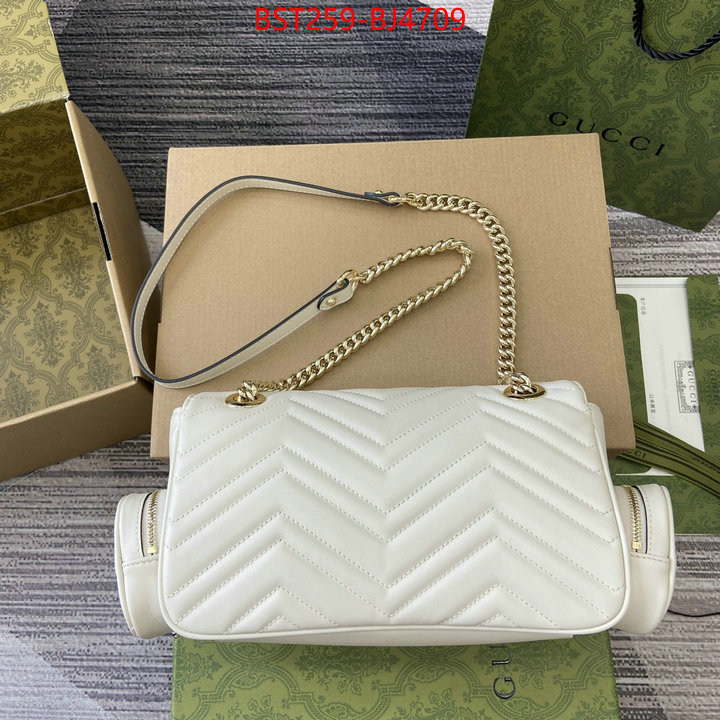 Gucci Bags(TOP)-Marmont top designer replica ID: BJ4709 $: 259USD,