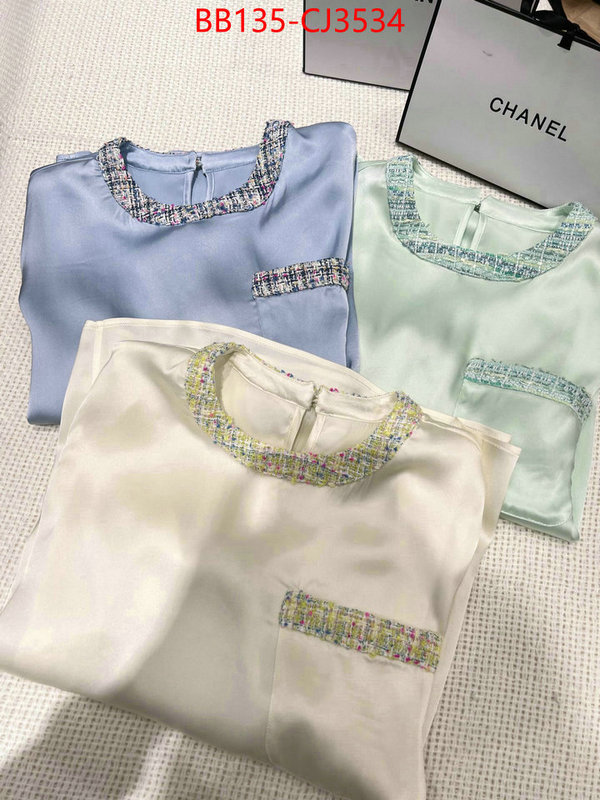 Clothing-Chanel best website for replica ID: CJ3534 $: 135USD