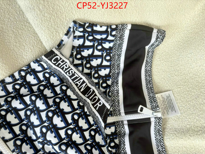 Swimsuit-Dior 2024 perfect replica designer ID: YJ3227 $: 52USD