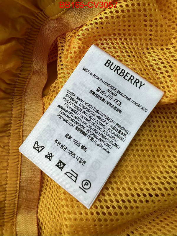 Clothing-Burberry best replica new style ID: CV3057 $: 165USD