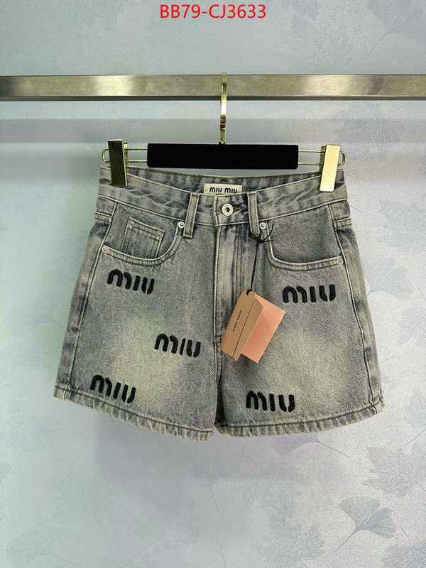 Clothing-MIU MIU aaaaa replica ID: CJ3633 $: 79USD