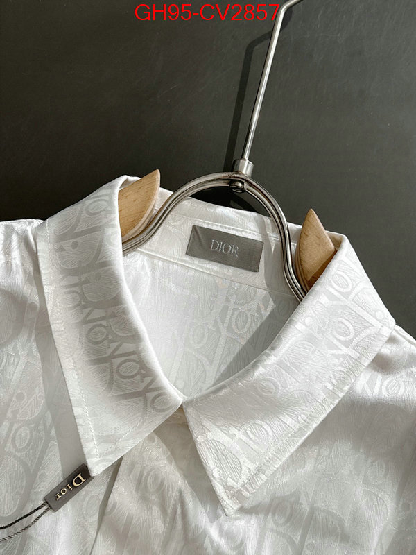 Clothing-Dior luxury 7 star replica ID: CV2857 $: 95USD