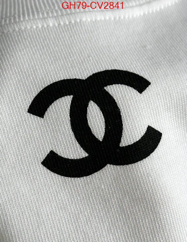 Clothing-Chanel designer wholesale replica ID: CV2841 $: 79USD