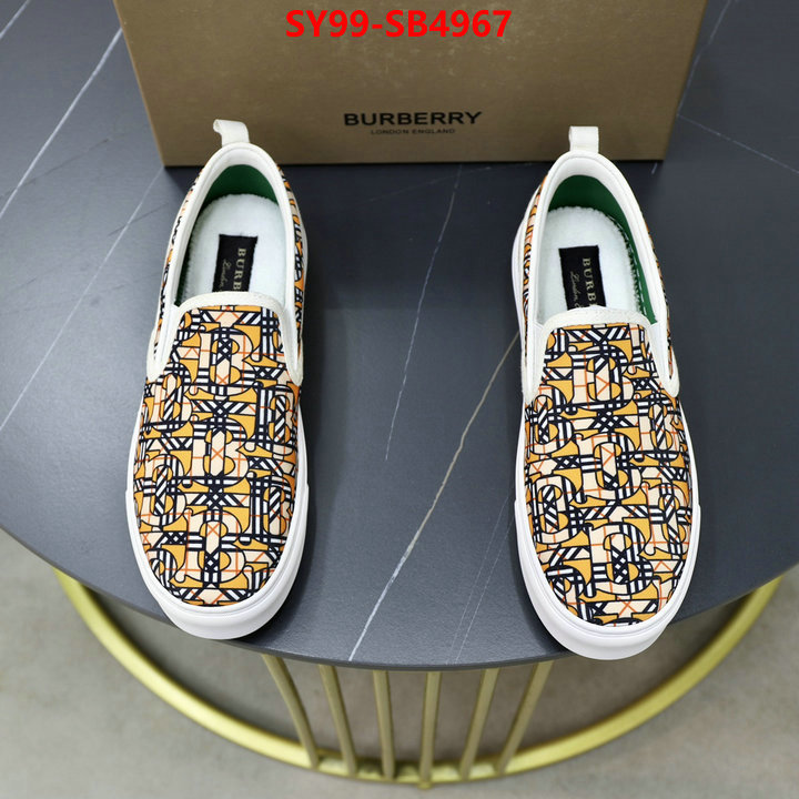 Men Shoes-Burberry buy the best high quality replica ID: SB4967 $: 99USD