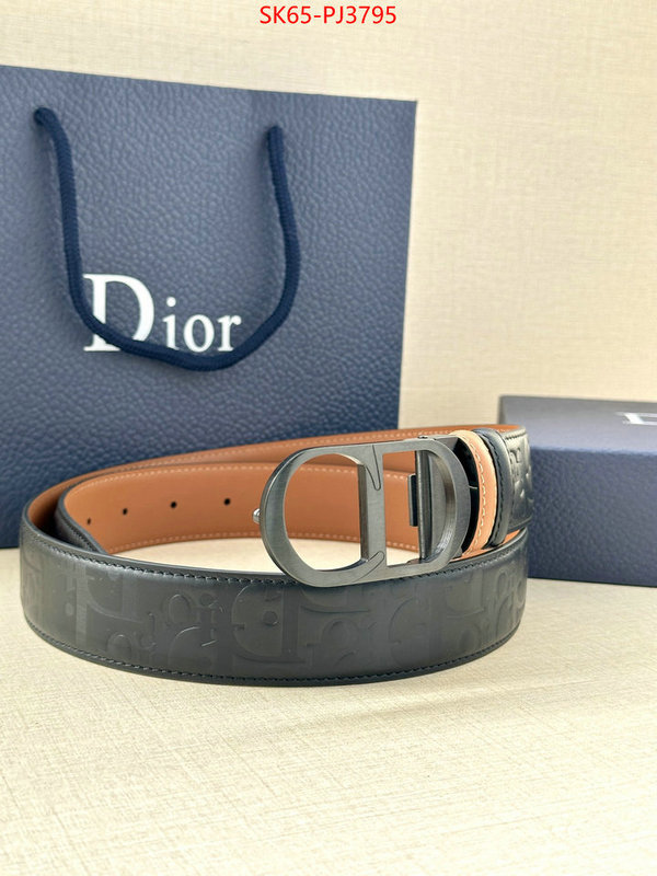 Belts-Dior top fake designer ID: PJ3795 $: 65USD