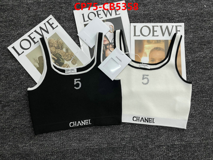 Clothing-Chanel top quality fake ID: CB5358 $: 75USD