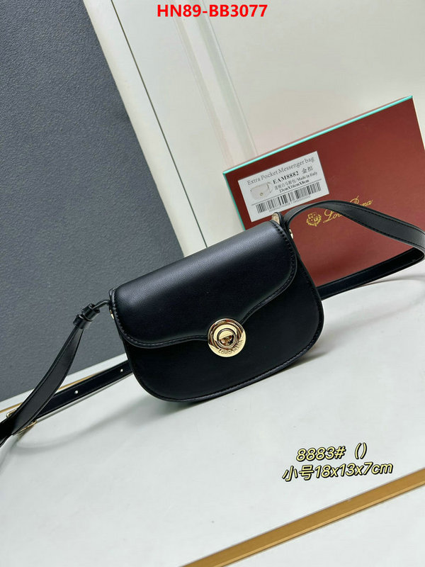 Loro Piana Bags(4A)-Crossbody- where quality designer replica ID: BB3077 $: 89USD,