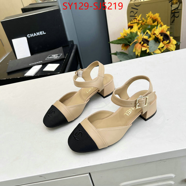 Women Shoes-Chanel what is a 1:1 replica ID: SJ5219 $: 129USD