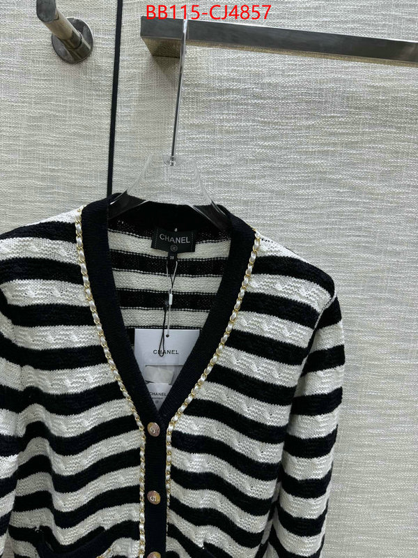 Clothing-Chanel perfect quality ID: CJ4857 $: 115USD