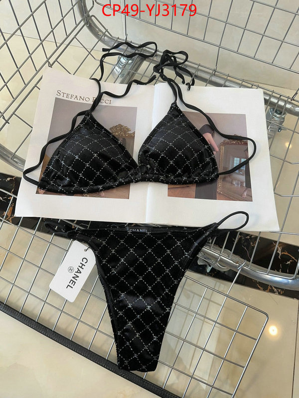 Swimsuit-Chanel can you buy replica ID: YJ3179 $: 49USD