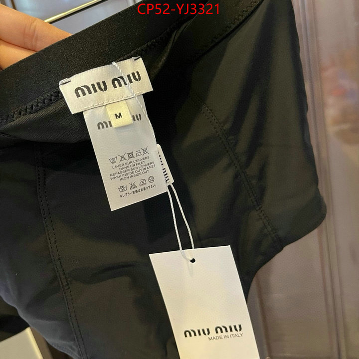 Swimsuit-Miu Miu luxury fake ID: YJ3321 $: 52USD