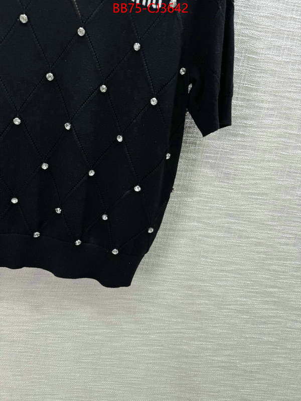 Clothing-MIU MIU aaaaa+ replica designer ID: CJ3642 $: 75USD