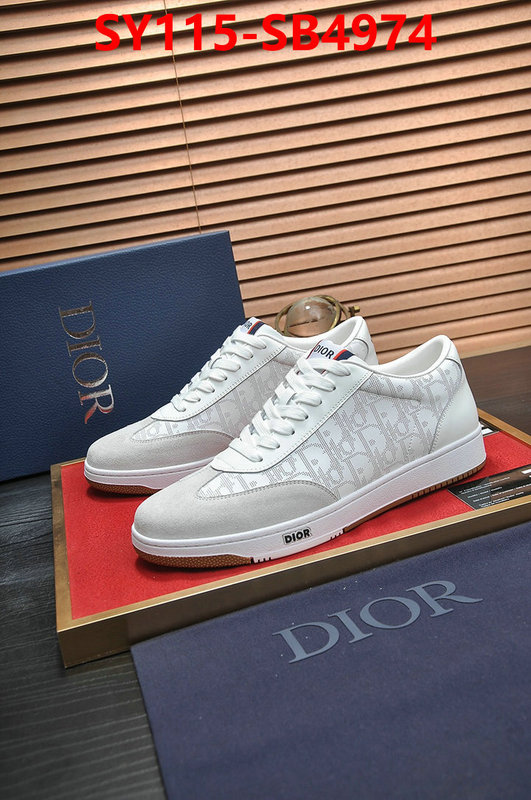 Men shoes-Dior replica aaaaa+ designer ID: SB4974 $: 115USD