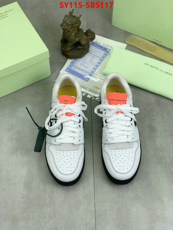 Men Shoes-Offwhite 2024 perfect replica designer ID: SB5117 $: 115USD