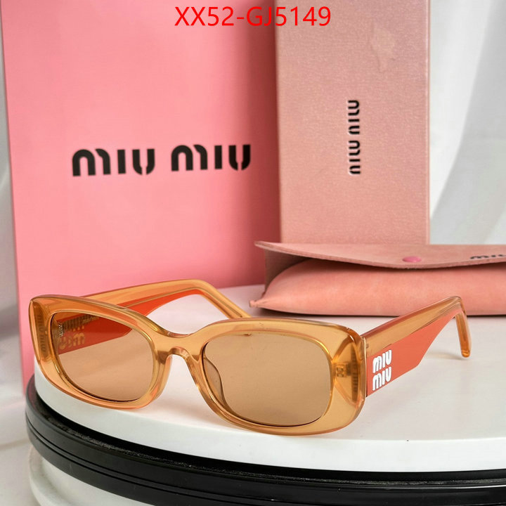 Glasses-Miu Miu from china 2024 ID: GJ5149 $: 52USD