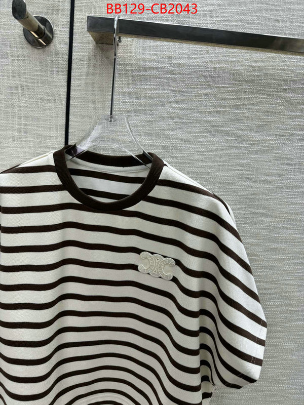 Clothing-Celine best knockoff ID: CB2043 $: 129USD