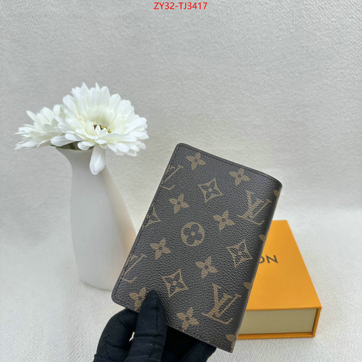 LV Bags(4A)-Wallet replicas buy special ID: TJ3417 $: 32USD,