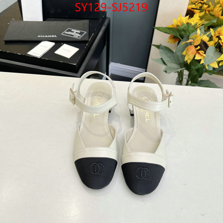 Women Shoes-Chanel what is a 1:1 replica ID: SJ5219 $: 129USD