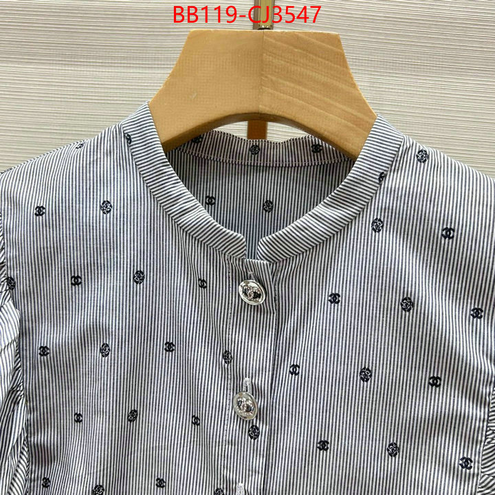Clothing-Chanel at cheap price ID: CJ3547 $: 119USD
