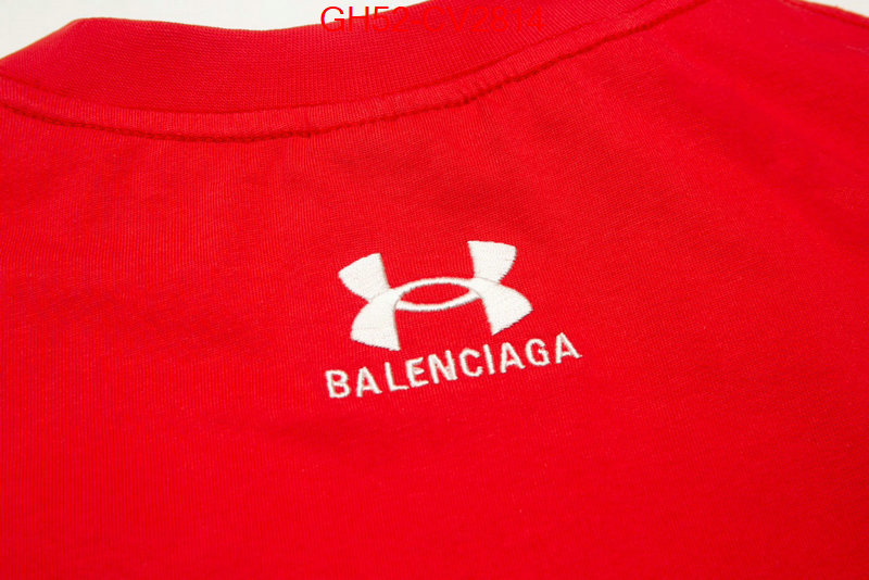 Clothing-Balenciaga wholesale ID: CV2814 $: 52USD