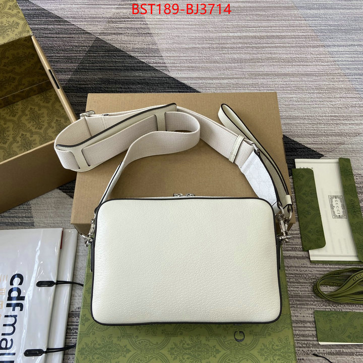 Gucci Bags(TOP)-Crossbody- perfect quality designer replica ID: BJ3714 $: 189USD,