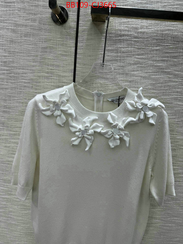 Clothing-Valentino wholesale replica shop ID: CJ3665 $: 109USD