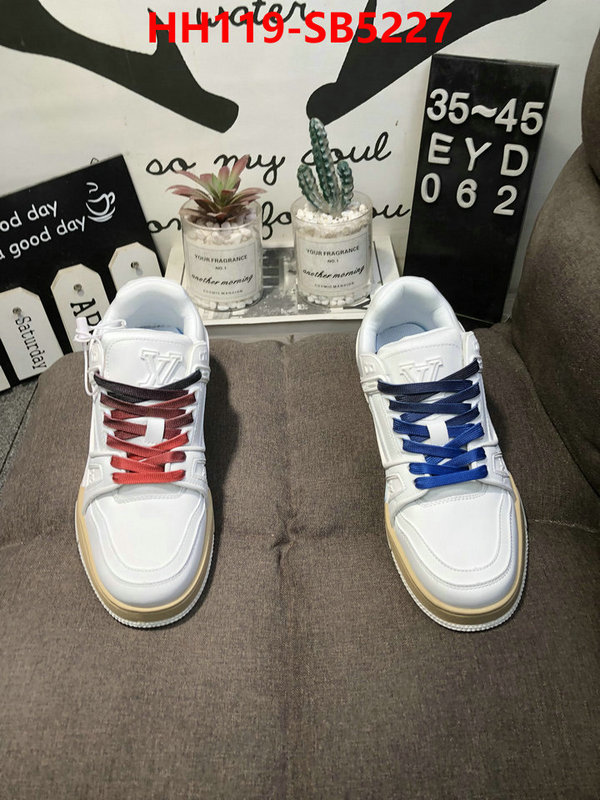 Men Shoes-LV 1:1 replica wholesale ID: SB5227 $: 119USD