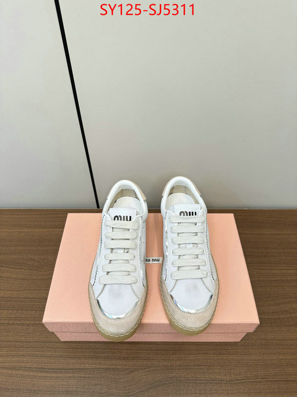 Women Shoes-Miu Miu aaaaa replica ID: SJ5311 $: 125USD