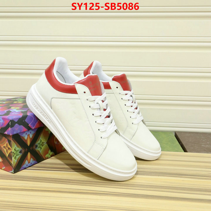 Men Shoes-LV customize best quality replica ID: SB5086 $: 125USD